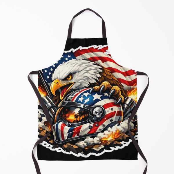 Item preview, Patriotic Fire Eagle Helmet Art designed and sold by Art by Debasish.