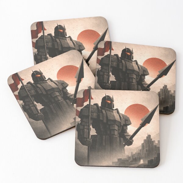 Item preview, The Iron Sentinel Fictional Empire Brutalist Art designed and sold by Atlas Poster Co..