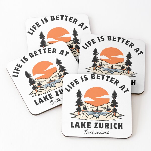 Item preview, Lake Zurich Switzerland souvenir  designed and sold by sydney-syder.
