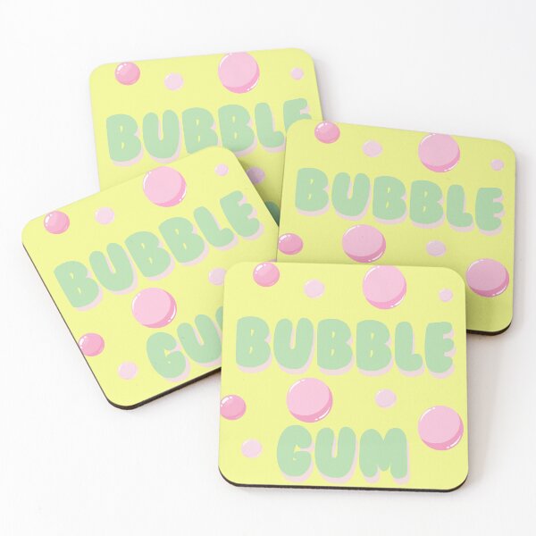 Item preview, Sweet Pastel Mint Green Bubble Gum Typography designed and sold by capricedefille.