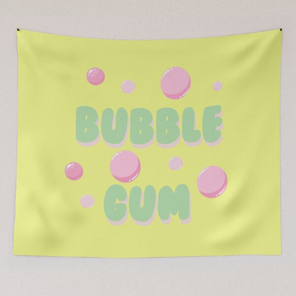 Item preview, Sweet Pastel Mint Green Bubble Gum Typography designed and sold by capricedefille.