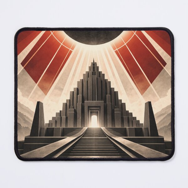 Item preview, Brutalist Black Sun Eclipse Empire Poster Art designed and sold by Atlas Poster Co..