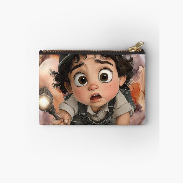 Item preview, Brave Little Explorer – Wide Eyed Adventure Kid Illustration designed and sold by ChenEngEng.