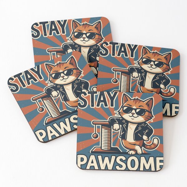 Item preview, Stay Paw-Some designed and sold by Pixelated83.