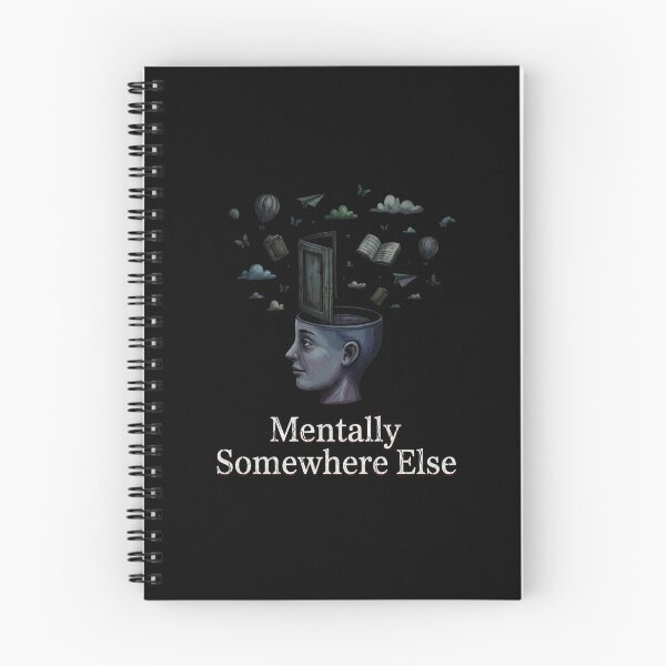 Item preview, Mentally Somewhere Else – Relatable Chaos Shirt Description: designed and sold by Karlas-things.