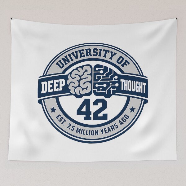 Item preview, University of the Ultimate Answer Varsity designed and sold by agearb.