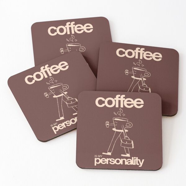 Item preview, El café es mi personalidad designed and sold by Anniko Art Studio.