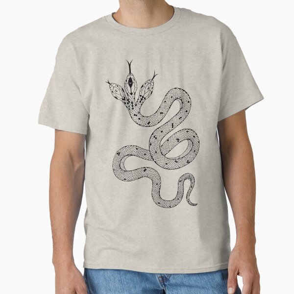 Item preview, Three headed moonspell snake designed and sold by rinaocean.