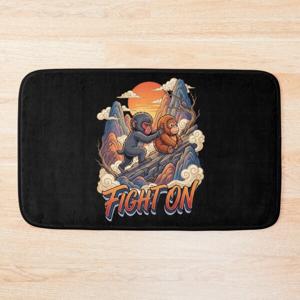 Item preview, Active Snow Monkey Pushing Orangutan Toy Fight On Design designed and sold by Tong4130.