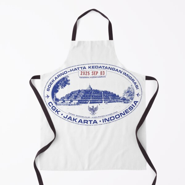 Item preview, Passport Stamp - Jakarta, Indonesia designed and sold by travelwitheric.