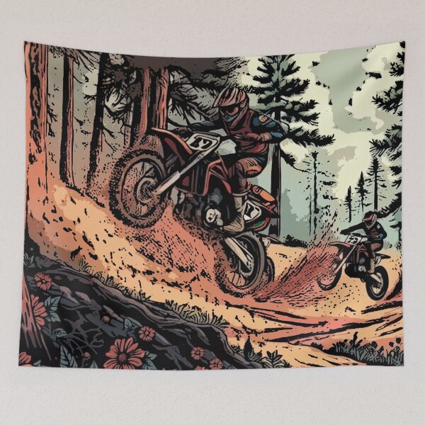 Item preview, Digging Up Dirt - Dirt Bike Racers designed and sold by NaturePrints.