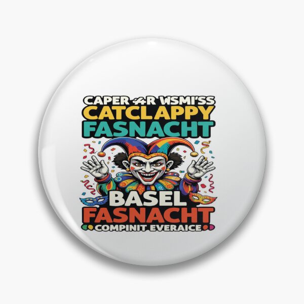 Item preview, Basel Fasnacht Carnival T-Shirt | Swiss Fasnacht Mask Design | Colorful Jester Festival Tee | Basel Carnival Celebration Shirt designed and sold by Sushikidsntod.