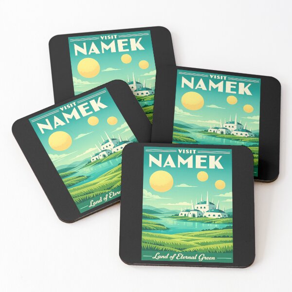Item preview, Visit Green Planet Namek Travel Art designed and sold by agearb.