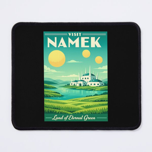 Item preview, Visit Green Planet Namek Travel Art designed and sold by agearb.