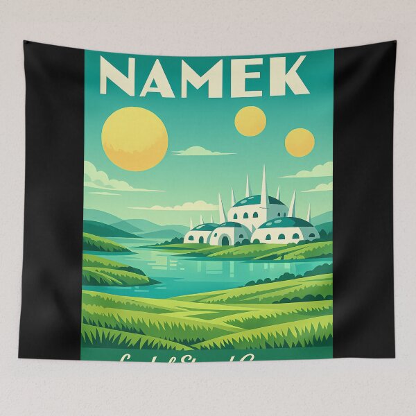 Item preview, Visit Green Planet Namek Travel Art designed and sold by agearb.