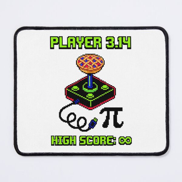 Item preview, Player 3.14 Pi Day Retro Gaming - 8-Bit Pixel Art Gamer Gift designed and sold by Luminari Creations.