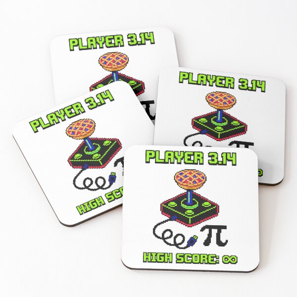 Item preview, Player 3.14 Pi Day Retro Gaming - 8-Bit Pixel Art Gamer Gift designed and sold by Luminari Creations.