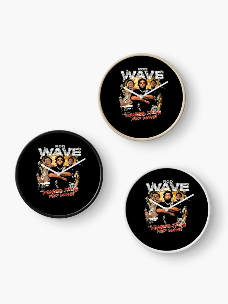 Thumbnail 3 of 4, Clock, Album Rapper Tour 2025 Rodd Wavee designed and sold by Tk-Store.