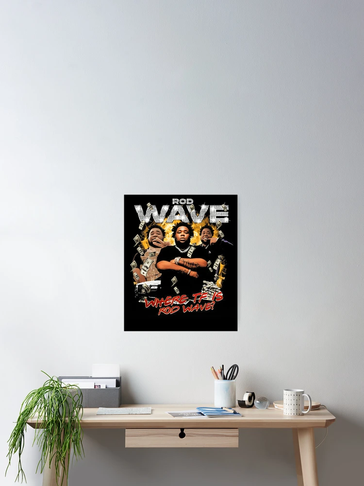 Thumbnail 2 of 3, Poster, Album Rapper Tour 2025 Rodd Wavee designed and sold by Tk-Store.