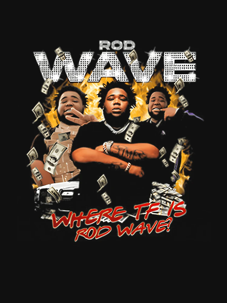 Thumbnail 6 of 6, Lightweight Sweatshirt, Album Rapper Tour 2025 Rodd Wavee designed and sold by Tk-Store.