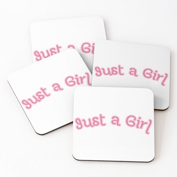 Item preview, Just a Girl – Minimal Pink  designed and sold by KleanGirlAesthetics.