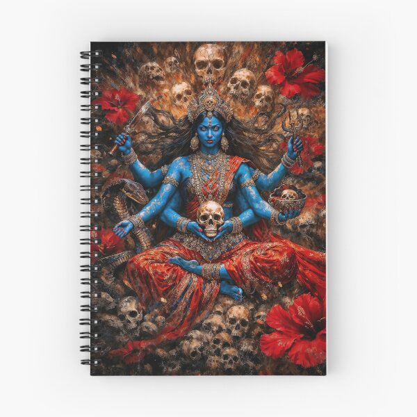 Item preview, Mahakali Crowned in Skulls designed and sold by AliceWhiteDF.