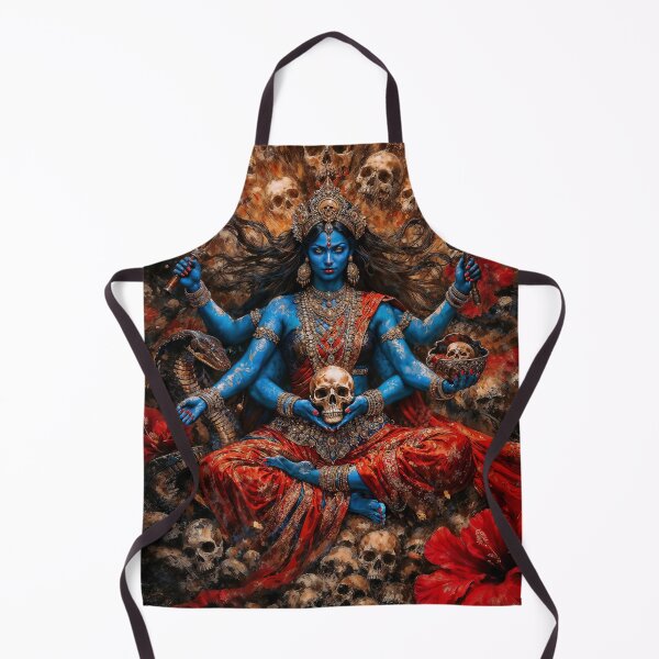 Item preview, Mahakali Crowned in Skulls designed and sold by AliceWhiteDF.