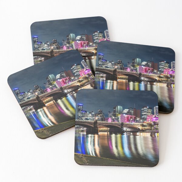 Item preview, Cityscape Glowing at Night designed and sold by ea-photos.