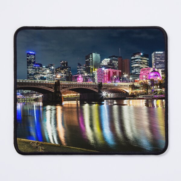 Item preview, Cityscape Glowing at Night designed and sold by ea-photos.