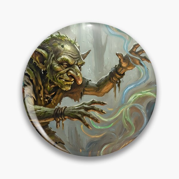 Item preview, Goblin Shaman Summoning Forest Magic designed and sold by cr6zym1nd.