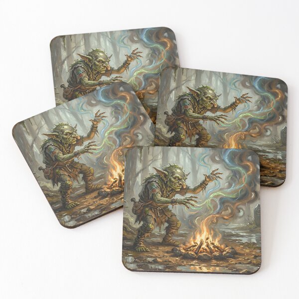 Item preview, Goblin Shaman Summoning Forest Magic designed and sold by cr6zym1nd.