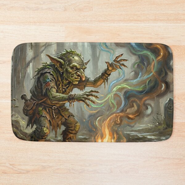 Item preview, Goblin Shaman Summoning Forest Magic designed and sold by cr6zym1nd.