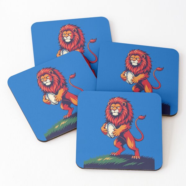 Item preview, A Bold Red Lion Rampant Rises designed and sold by taiche.