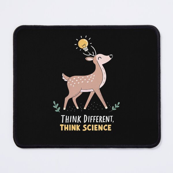 Item preview, Think Different Think Science – Inspirational STEM Deer designed and sold by the science zoo.