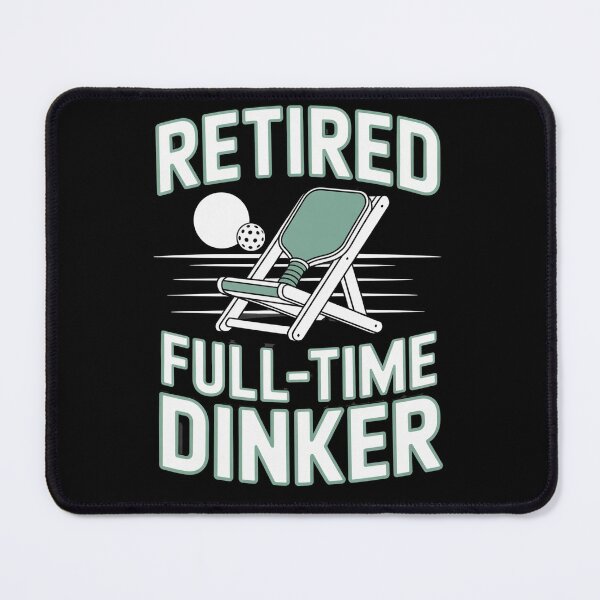 Item preview, pickleball - pickleball humor - pickleball gift - pickleball senior player - pickleball paddle - dink humor - dink responsibly - kitchen line - kitchen crew - third shot drop - drop shot designed and sold by JansenGS.