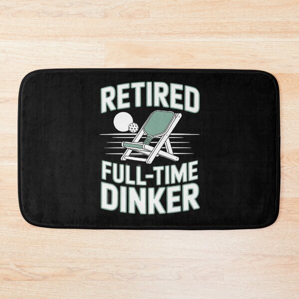 Item preview, pickleball - pickleball humor - pickleball gift - pickleball senior player - pickleball paddle - dink humor - dink responsibly - kitchen line - kitchen crew - third shot drop - drop shot designed and sold by JansenGS.