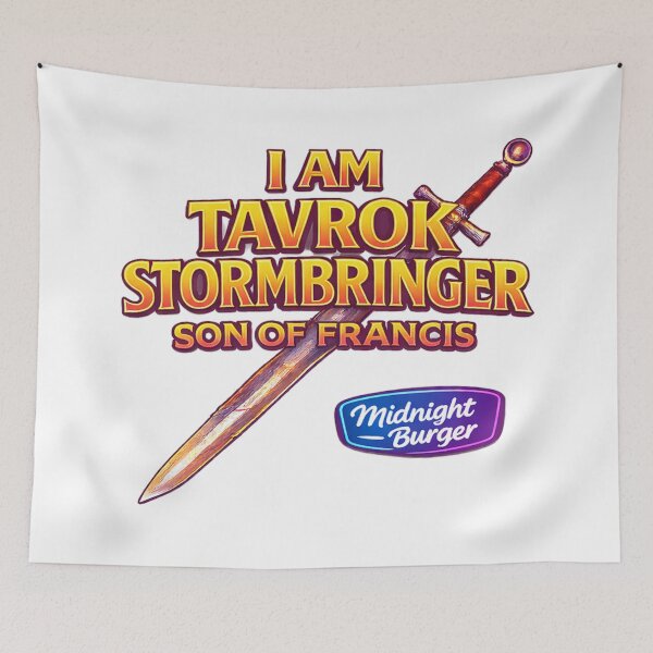 Item preview, Midnight burger tavrok stormbringer  designed and sold by Eyreborn.