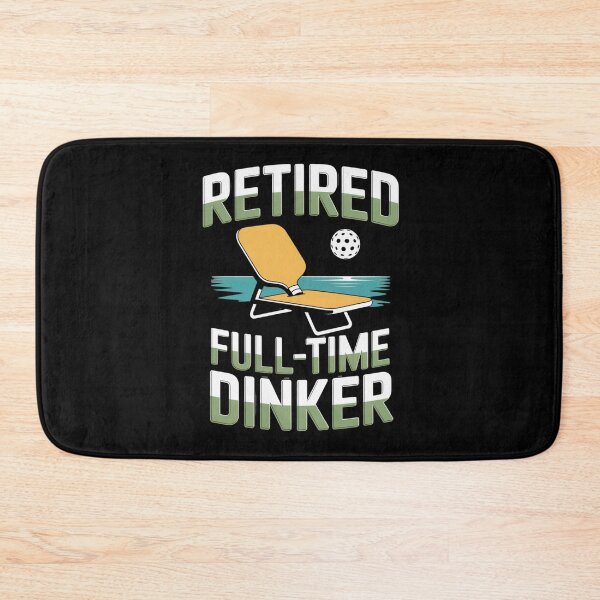 Item preview, pickleball - pickleball humor - pickleball gift - pickleball senior player - pickleball paddle - dink humor - dink responsibly - kitchen line - kitchen crew - third shot drop - drop shot designed and sold by JansenGS.
