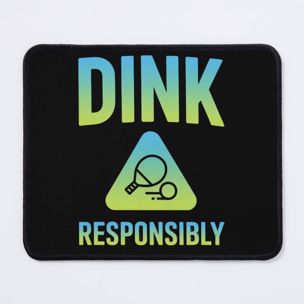 Item preview, pickleball - pickleball humor - pickleball gift - pickleball senior player - pickleball paddle - dink humor - dink responsibly - kitchen line - kitchen crew - third shot drop - drop shot designed and sold by JansenGS.