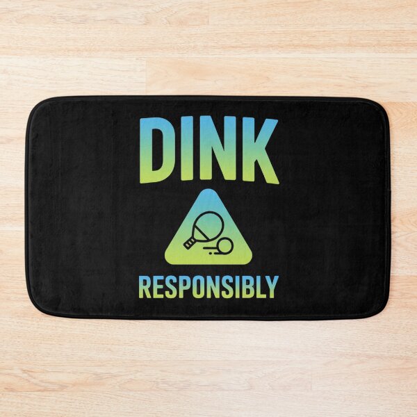 Item preview, pickleball - pickleball humor - pickleball gift - pickleball senior player - pickleball paddle - dink humor - dink responsibly - kitchen line - kitchen crew - third shot drop - drop shot designed and sold by JansenGS.