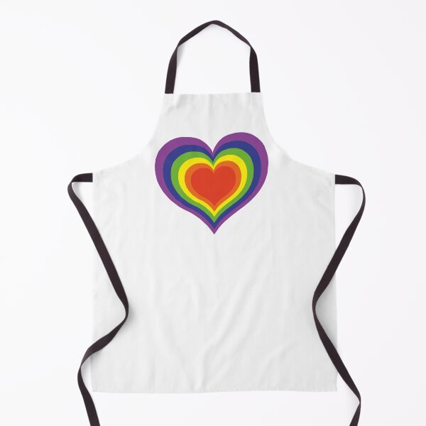 Item preview, Rainbow heart, white background designed and sold by HA-Design-Kunst.
