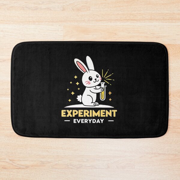 Item preview, Experiment Everyday – Cute Science Bunny Design designed and sold by the science zoo.