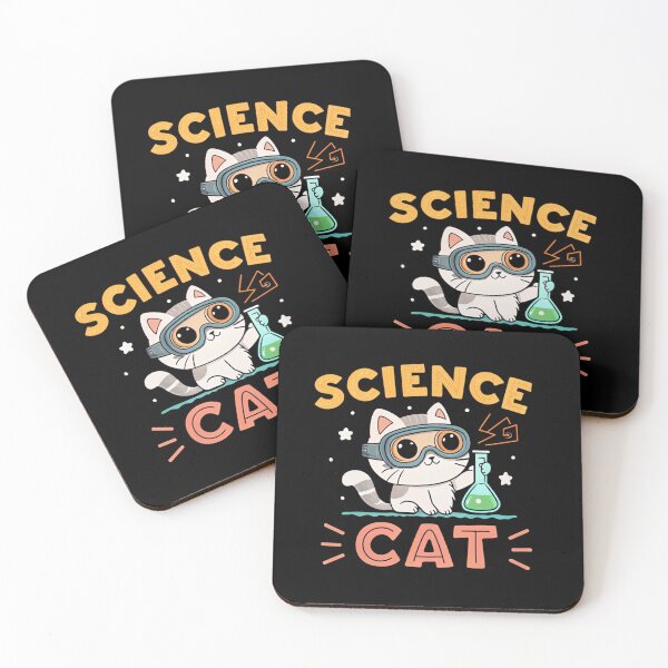 Item preview, Science Cat – Funny Geeky Design designed and sold by the science zoo.
