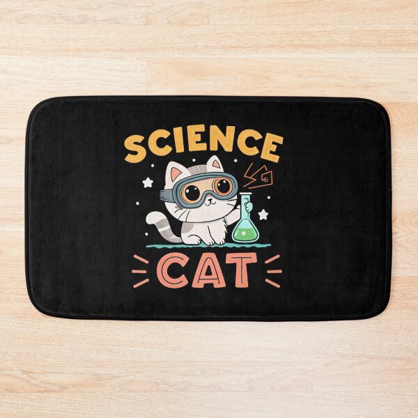 Item preview, Science Cat – Funny Geeky Design designed and sold by the science zoo.