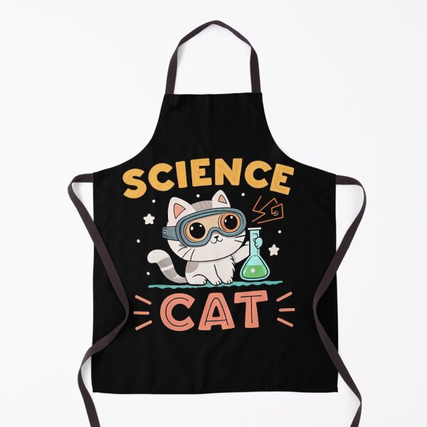 Item preview, Science Cat – Funny Geeky Design designed and sold by the science zoo.