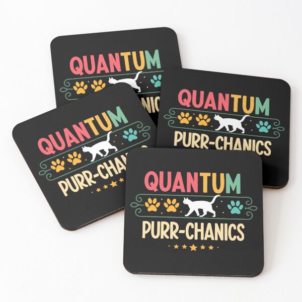 Item preview, Quantum Purr-chanics – Funny Cat Physics Science design designed and sold by the science zoo.