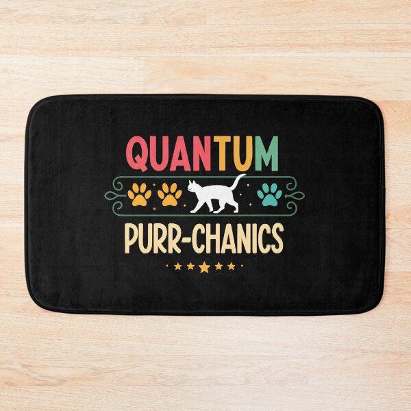 Item preview, Quantum Purr-chanics – Funny Cat Physics Science design designed and sold by the science zoo.