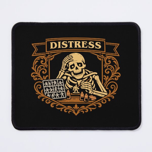 Item preview, Distress Funny Miniature Painter Skeleton designed and sold by pixeptional.