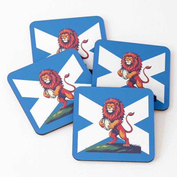 Item preview, Lion Rampant Set Before The Saltire designed and sold by taiche.