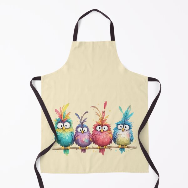 Item preview, Funny birds colorful minimalist art designed and sold by Natart1004.